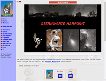 Tablet Screenshot of harpoint-observatory.com